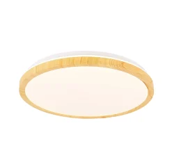 Sklep Kaja Lampa ledowa z drewnianym elementem 14-75253 z serii GANDAVA | Kaja Oświetlenie* Plafony Nowoczesne|Lampy Led