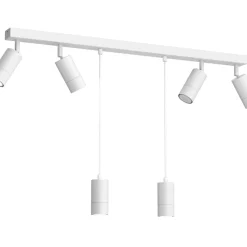 Sklep Kaja Lampa listwa z reflektorami i wiszącymi tubami LX 5196 LINK | Kaja Flash Sale