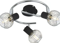 Sklep Kaja Lampa na bazie okręgu z drucianymi spotami 98-61867 OSLO | Kaja Clearance