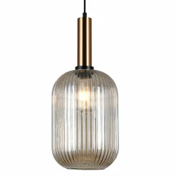 Sklep Kaja Lampa na regulowanym zwisie PND-5588-1L-BRO+AMB ANTIOLA | Kaja Fashion