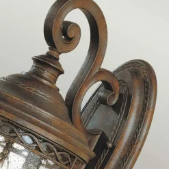 Sklep Kaja Lampa naścienna, owa FE-EB2-M-BRB z serii ENGLISH BRIDLE* Kinkiety Ogrodowe