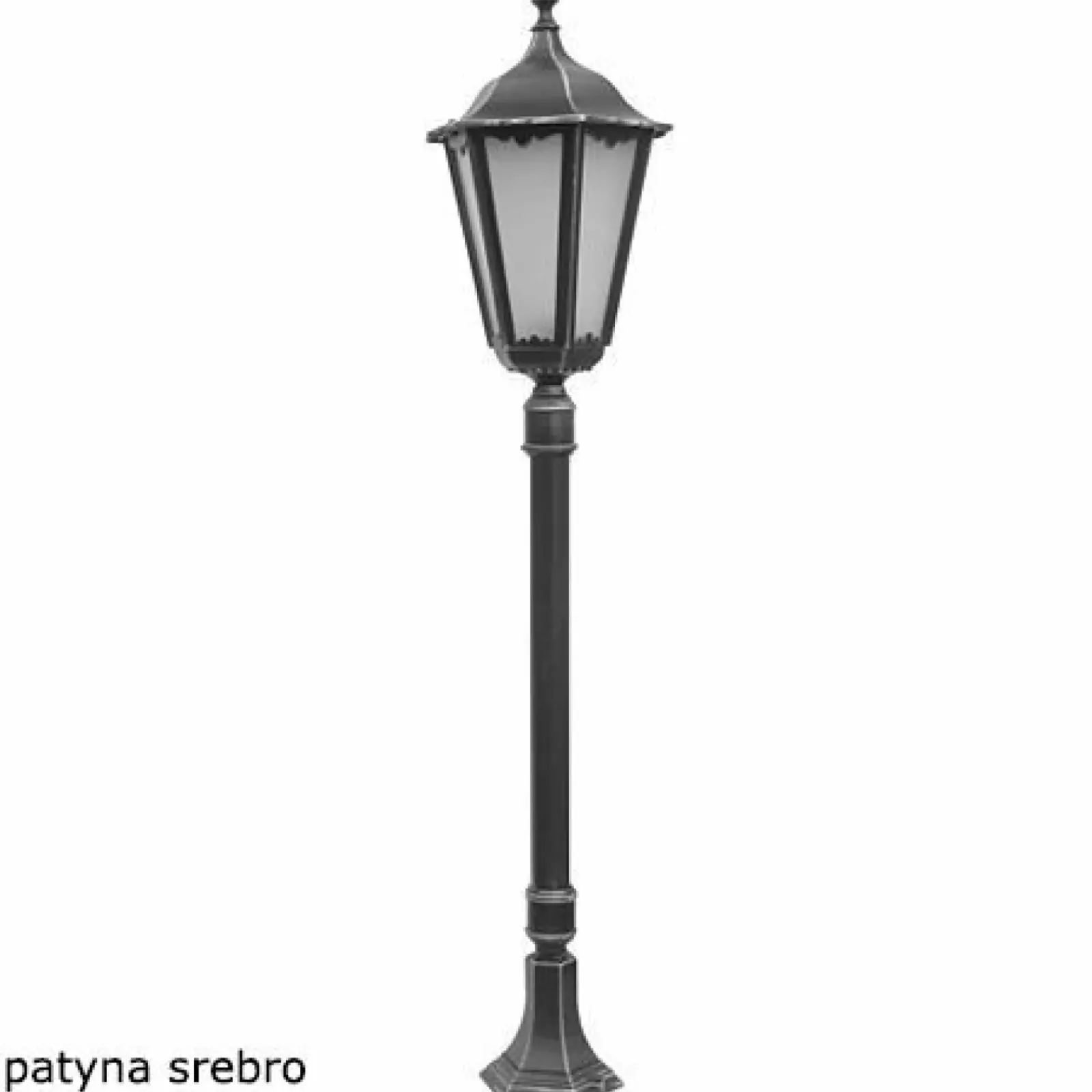 Sklep Kaja Lampa ogrodowa, klasyczny wzór K 5002/1/BD 45 z serii RETRO MAXI | Kaja Oświetle* Lampy Ogrodowe Stojące