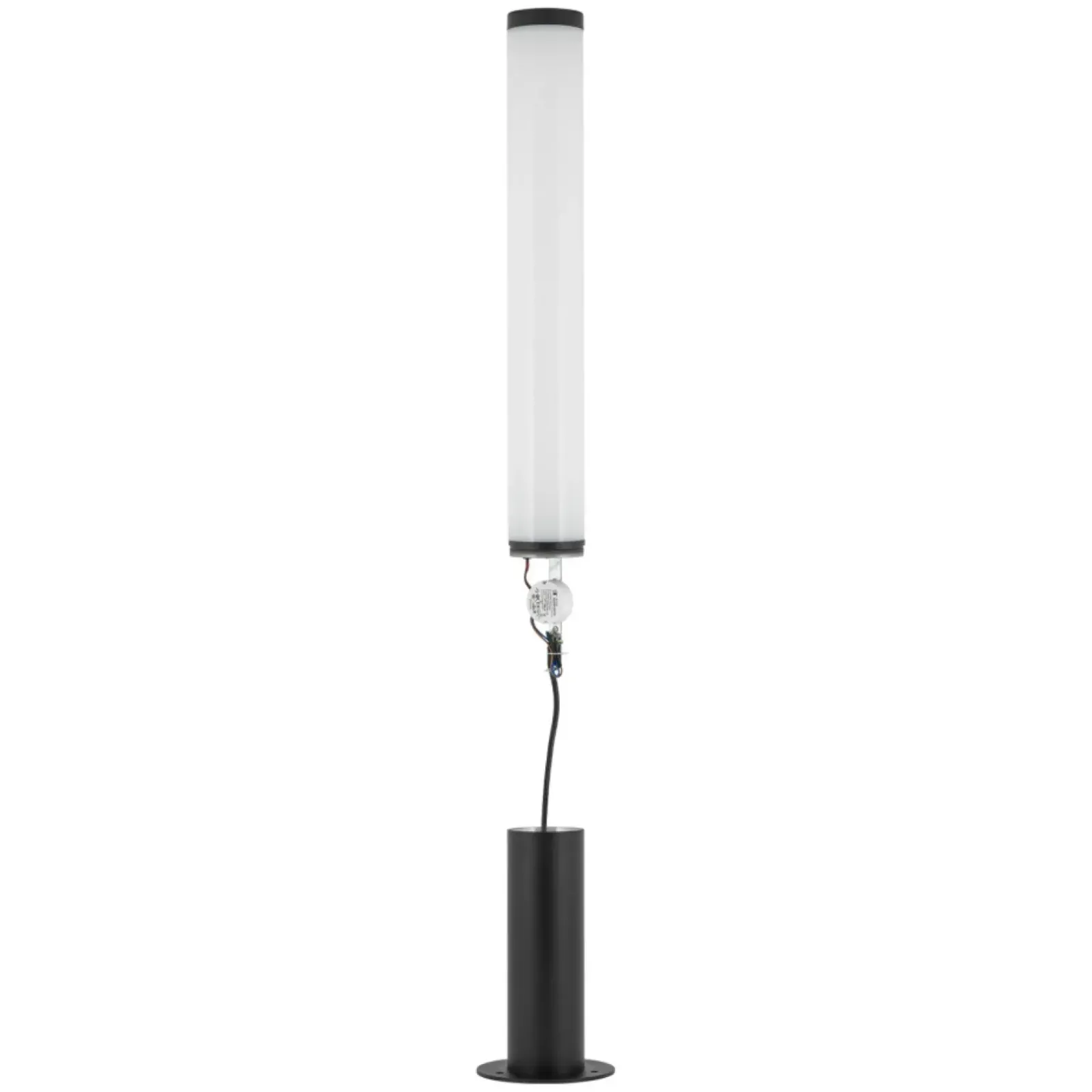 Sklep Kaja Lampa ogrodowa LED z białym, wąskim kloszem 11374 MIA LED | Kaja* Lampy Ogrodowe Stojące