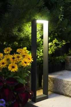 Sklep Kaja Lampa ogrodowa o wysokości 80cm, ledowa YB19502 z serii FORM | Kaja Oświetlenie* Lampy Ogrodowe Stojące