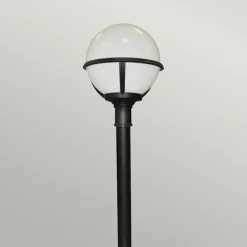 Sklep Kaja Lampa ogrodowa stojąca, czarna GLENBEIGH-PILLAR z serii GLENBEIGH* Lampy Ogrodowe Stojące