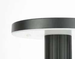 Sklep Kaja Lampa ogrodowa, słupek z wbudowanym LED-em RO-550 z serii RONDO | Kaja Oświetlen* Lampy Ogrodowe Stojące