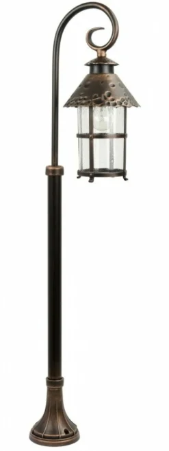 Sklep Kaja Lampa ogrodowa, uchwyt w kształcie ślimaka K 5002/2/R z serii TOLEDO | Kaja Oświ* Lampy Ogrodowe Stojące