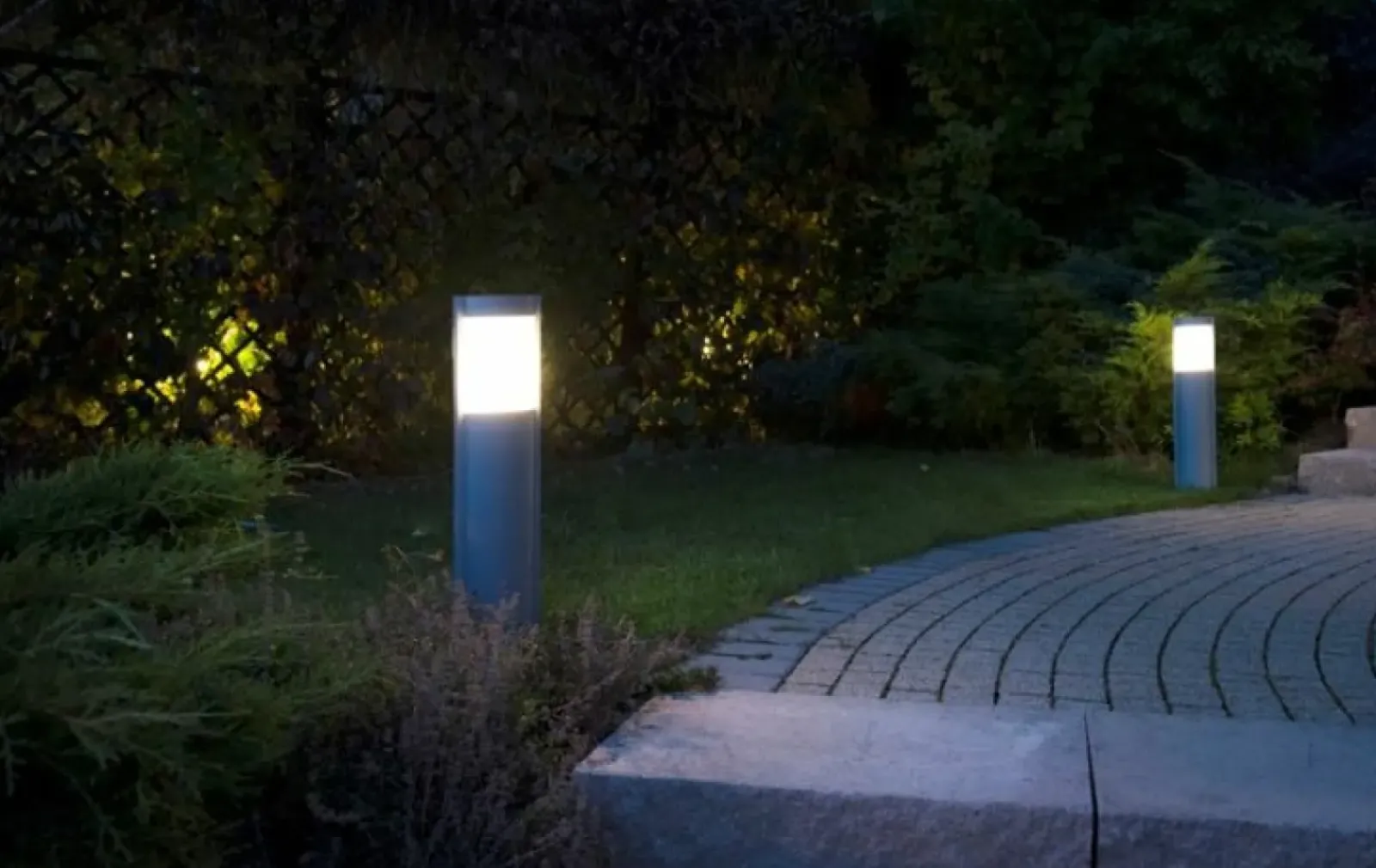 Sklep Kaja Lampa ogrodowa, świeci w dwie strony TO 3902-H 650 AL z serii ELIS | Kaja Oświet* Lampy Ogrodowe Stojące
