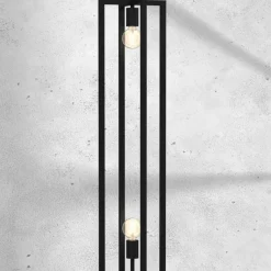 Sklep Kaja Lampa podłogowa, dwa punkty świetlne, do salonu MLP8566 z serii ARNOLD | Kaja Oś* Tradycyjne Lampy Podłogowe
