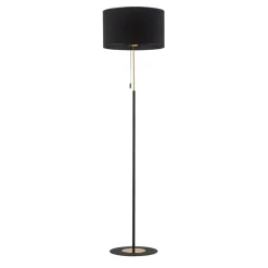 Sklep Kaja Lampa podłogowa w eleganckim stylu, włącznik sznurek TK 5153 LORD* Lampy Podłogowe Z Abażurem