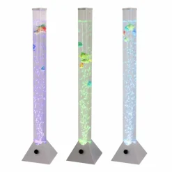 Sklep Kaja Lampa podłogowa w stylu retro, pływające rybki ZM 89244 AQUA | Kaja* Tradycyjne Lampy Podłogowe|Lampy Led