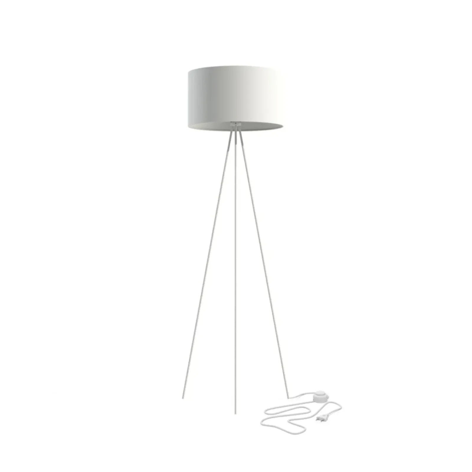 Sklep Kaja Lampa podłogowa z m abażurem 8191 | Kaja Oświetlenie* Lampy Podłogowe Z Abażurem|Tradycyjne Lampy Podłogowe