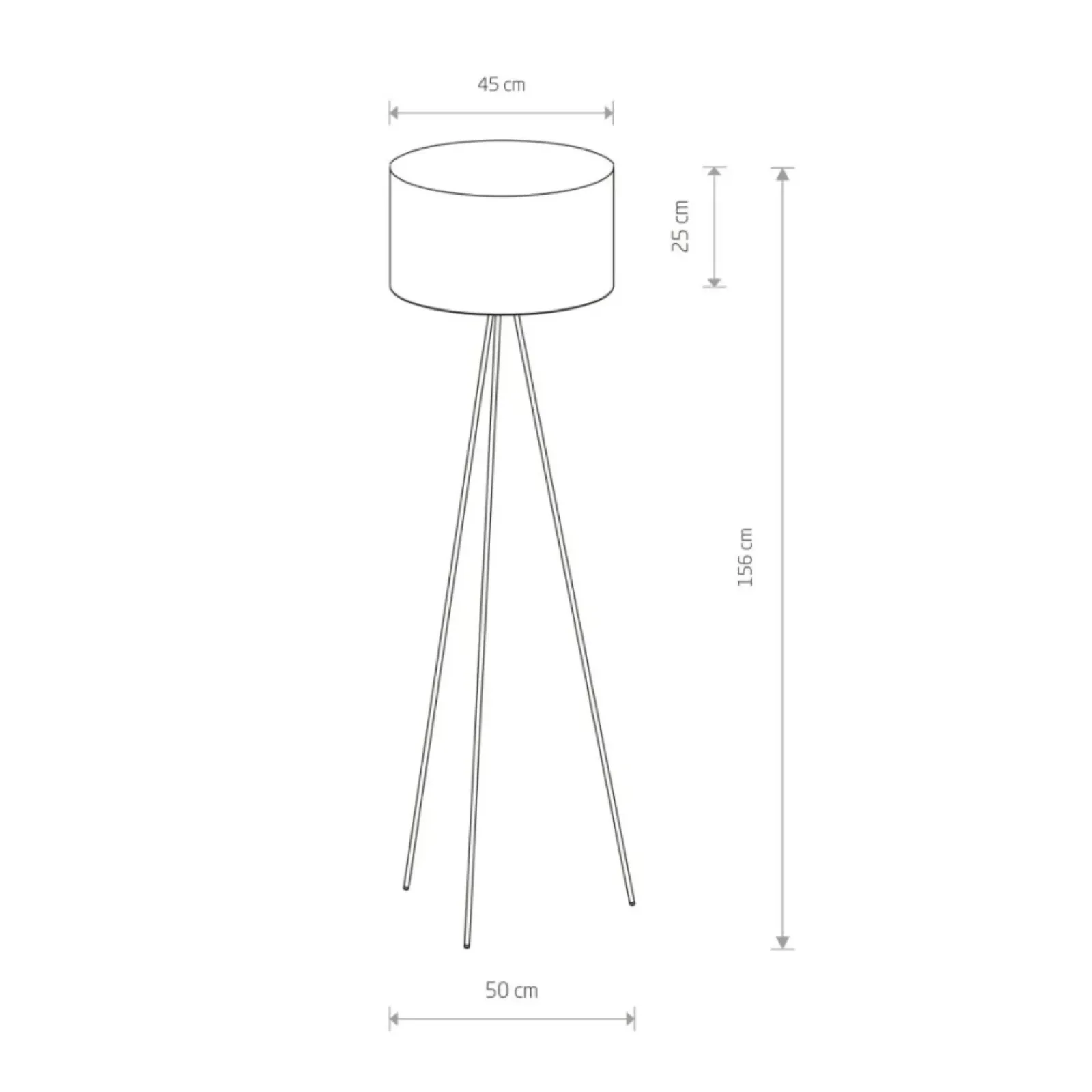 Sklep Kaja Lampa podłogowa z m abażurem 8191 | Kaja Oświetlenie* Lampy Podłogowe Z Abażurem|Tradycyjne Lampy Podłogowe