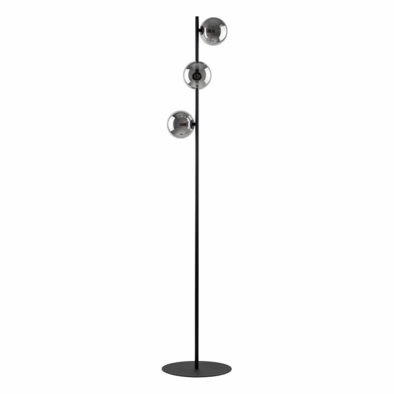 Sklep Kaja Lampa podłogowa z ciemnymi kloszami TK 5717 ESTERA BLACK | Kaja* Tradycyjne Lampy Podłogowe|Lampy Podłogowe Z Abażurem