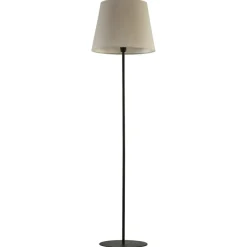 Sklep Kaja Lampa podłogowa z lnianym abażurem TK 5151 CHICAGO | Kaja Oświetlenie* Lampy Podłogowe Z Abażurem