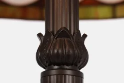 Sklep Kaja Lampa podłogowa z witrażowym kloszem K-F182208 TIFANY | Kaja* Tradycyjne Lampy Podłogowe|Lampy Podłogowe