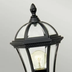 Sklep Kaja Lampa stojąca, cokołowa, czarna GZH-LB3 z serii LEDBURY* Lampy Ogrodowe Stojące