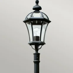 Sklep Kaja Lampa stojąca, czarna latarnia GZH-LB5 z serii LEDBURY* Lampy Ogrodowe Stojące