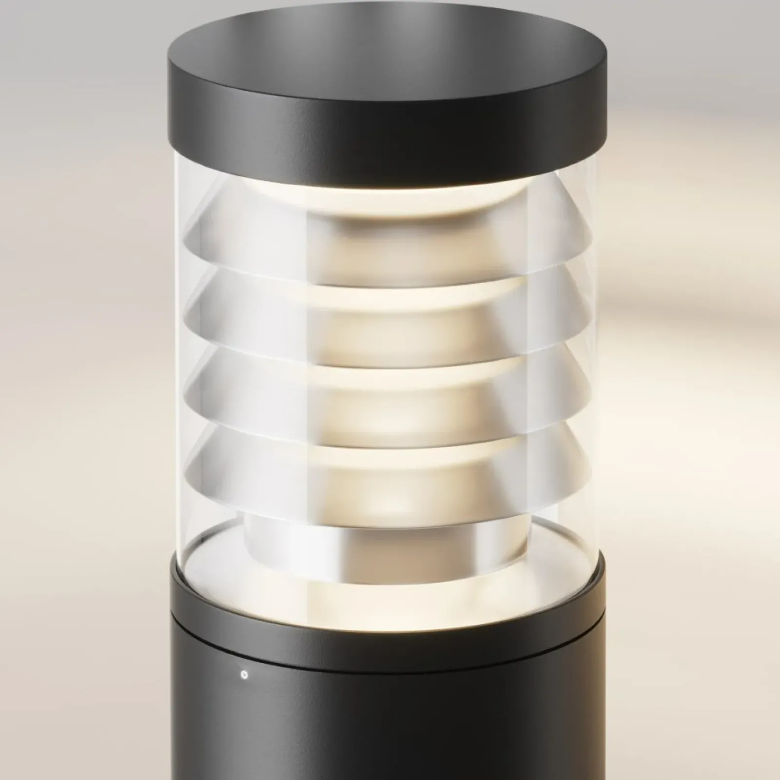 Sklep Kaja Lampa stojąca LED, oświetlenie ścieżek O439FL-L12GF3K z serii SPIR* Lampy Ogrodowe Stojące
