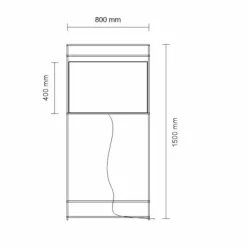 Sklep Kaja Lampa stojąca styl geometryczny - mosiądz 150cm ANT 9524 PAA | Kaja* Lampy Podłogowe Z Abażurem