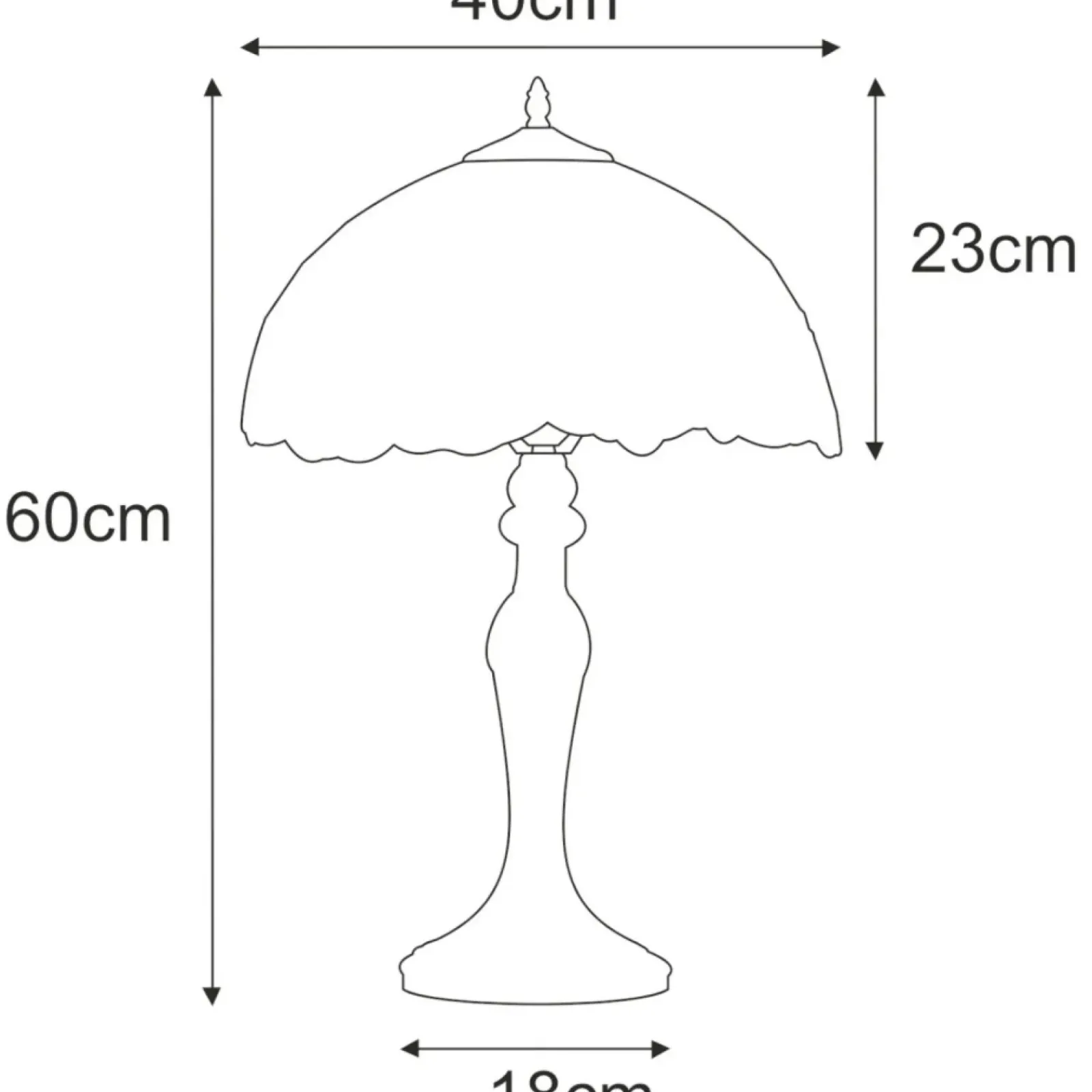Sklep Kaja Lampa stołowa, do rustykalnych wnętrz K-G161386 z serii BUTTERFLY* Tradycyjne Lampki Stołowe|Lampki Stołowe Retro