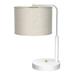 Sklep Kaja Lampa stołowa w klasycznym wydaniu MLP7502 z serii LINO | Kaja Oświetlenie* Lampki Stołowe Z Abażurem|Tradycyjne Lampki Stołowe