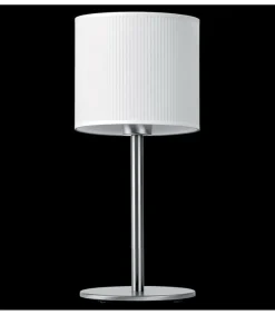 Sklep Kaja Lampa stołowa z ponadczasowym abażurem 67577 RONDO | Kaja Oświetlenie* Lampki Stołowe Z Abażurem|Tradycyjne Lampki Stołowe