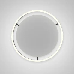 Sklep Kaja Lampa sufitowa - czarny świecący okrąg 15391-13 z serii RITUS | Kaja antracyt New