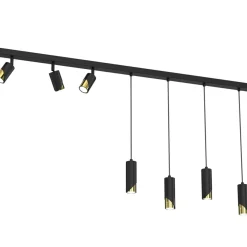 Sklep Kaja Lampa sufitowa - wiszące tuby i reflektory LX 9638 SHIFT | Kaja Cheap