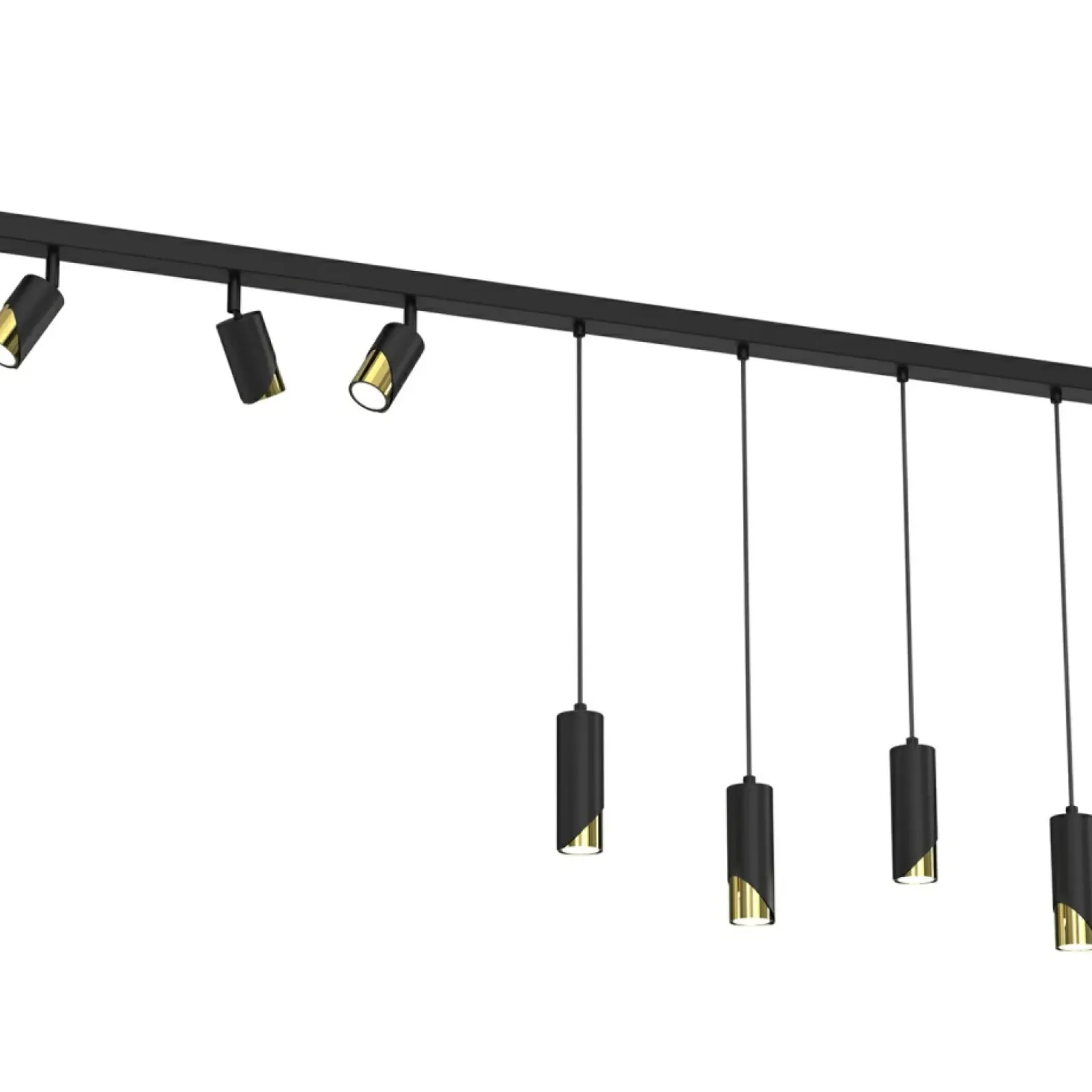 Sklep Kaja Lampa sufitowa - wiszące tuby i reflektory LX 9638 SHIFT | Kaja Cheap