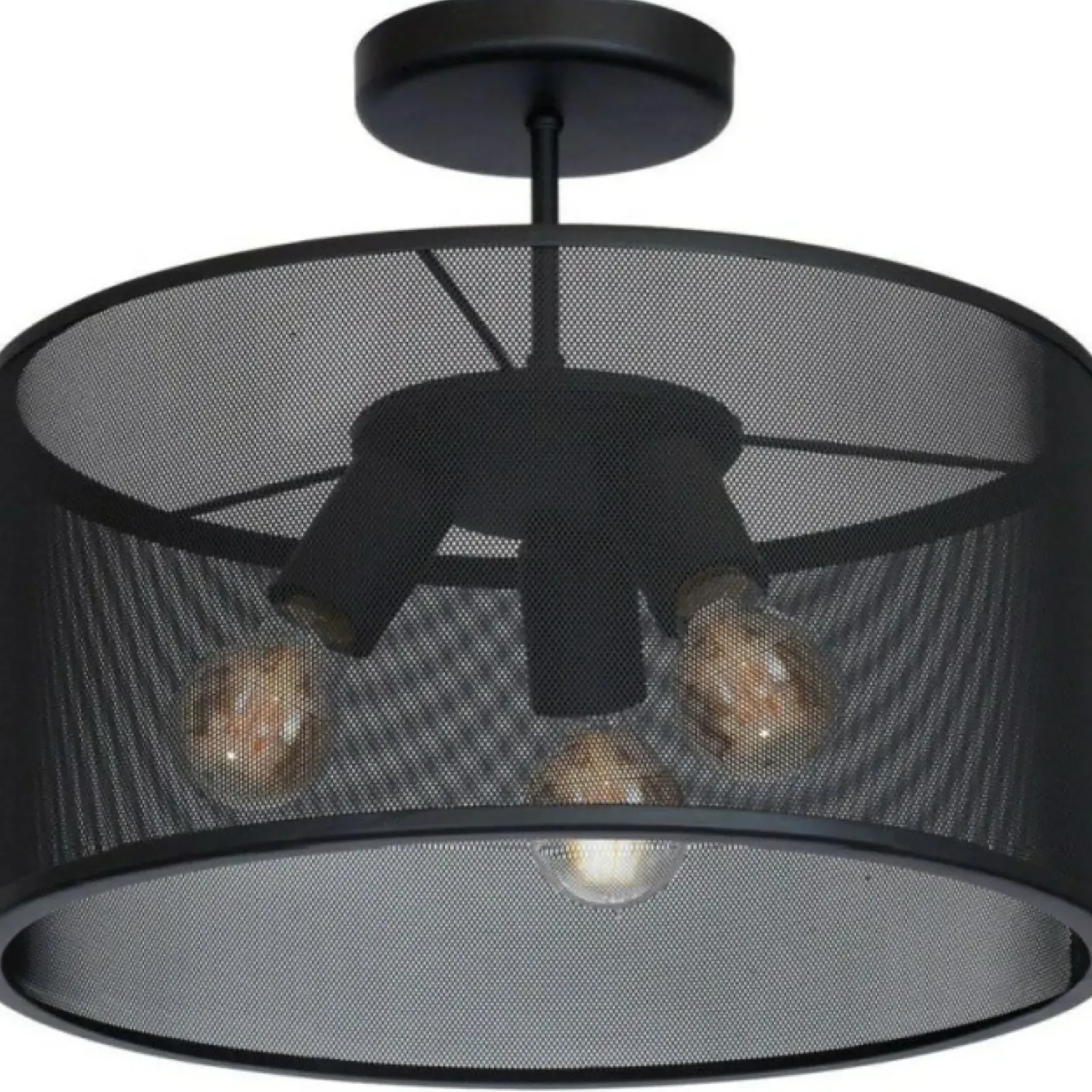 Sklep Kaja Lampa sufitowa, ażurowa, czarna osłona LX 8174 z serii FELIX | Kaja czarny Hot