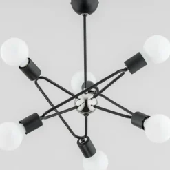 Sklep Kaja Lampa sufitowa bazująca na 6 odkrytych żarówkach AL 27696 z serii BA Cheap