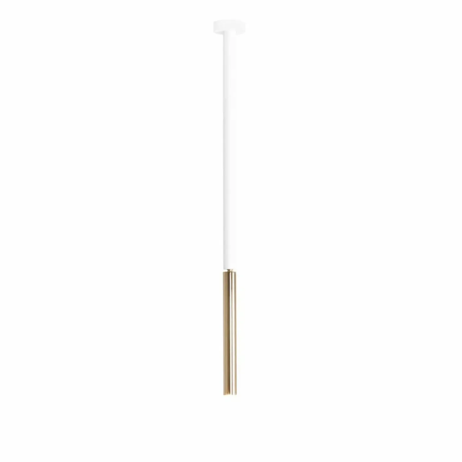 Sklep Kaja Lampa sufitowa biało-złota długa tuba 1067PL_G_M STICK | Kaja Zadzwońporabattel.783200183(8-16)/mailsklep@kaja.com.pl Cheap