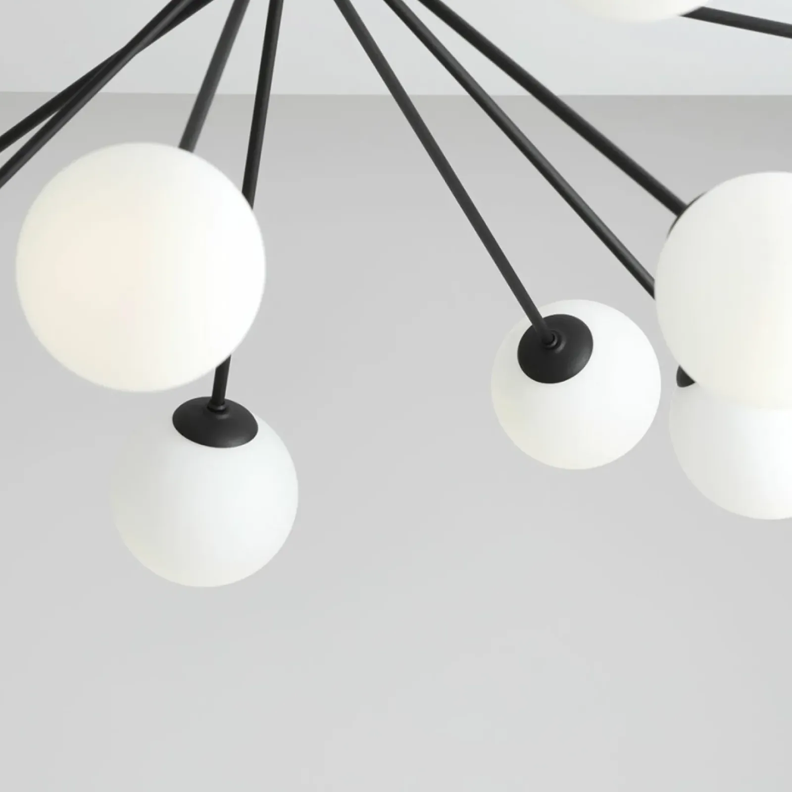 Sklep Kaja Lampa sufitowa czarna do dużego pokoju 1082PL_M1 HOLM | Kaja Zadzwońporabattel.783200183(8-16)/mailsklep@kaja.com.pl Online