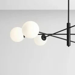 Sklep Kaja Lampa sufitowa czarna do dużego pokoju 1090PL_K1 HOMME | Kaja Zadzwońporabattel.783200183(8-16)/mailsklep@kaja.com.pl Sale