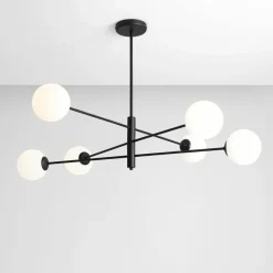 Sklep Kaja Lampa sufitowa czarna do dużego pokoju 1090PL_K1 HOMME | Kaja Zadzwońporabattel.783200183(8-16)/mailsklep@kaja.com.pl Sale