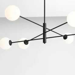 Sklep Kaja Lampa sufitowa czarna do dużego pokoju 1090PL_K1 HOMME | Kaja Zadzwońporabattel.783200183(8-16)/mailsklep@kaja.com.pl Sale