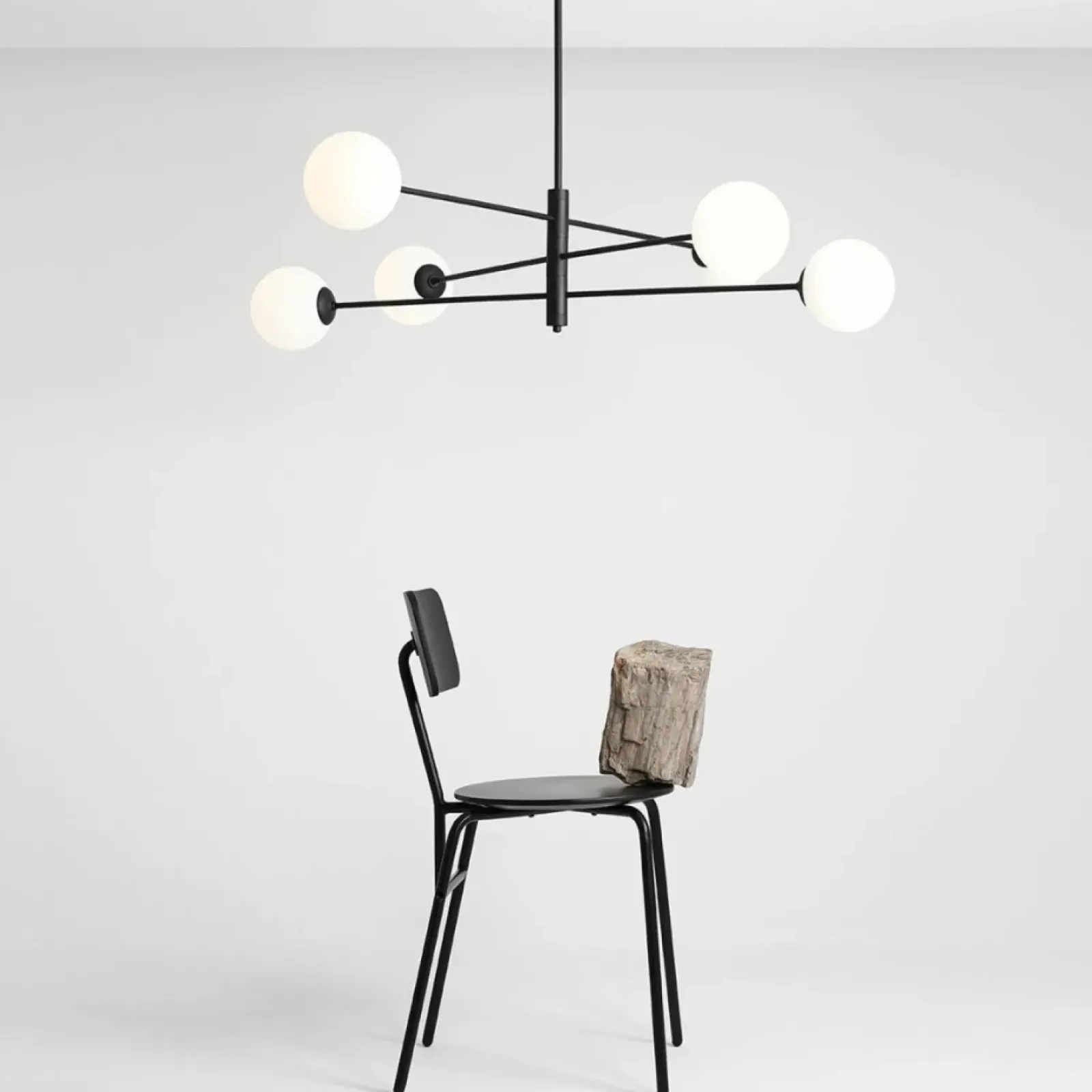 Sklep Kaja Lampa sufitowa czarna do dużego pokoju 1090PL_K1 HOMME | Kaja Zadzwońporabattel.783200183(8-16)/mailsklep@kaja.com.pl Sale