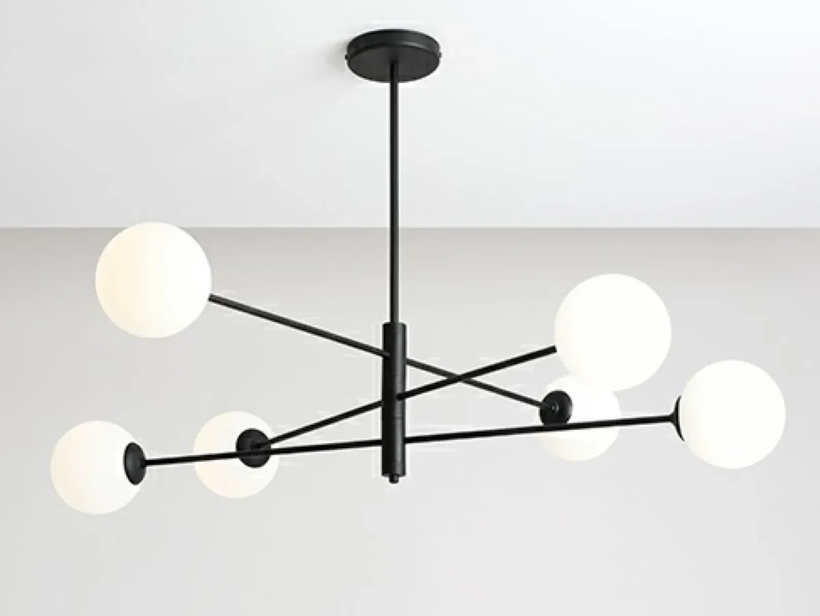 Sklep Kaja Lampa sufitowa czarna do dużego pokoju 1090PL_K1 HOMME | Kaja Zadzwońporabattel.783200183(8-16)/mailsklep@kaja.com.pl Sale