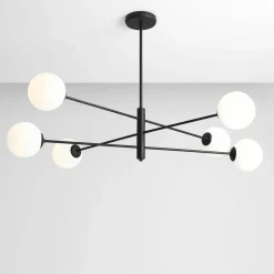 Sklep Kaja Lampa sufitowa czarna do dużego pokoju 1090PL_K1 HOMME | Kaja Zadzwońporabattel.783200183(8-16)/mailsklep@kaja.com.pl Sale