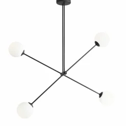 Sklep Kaja Lampa sufitowa czarna nowoczesna E14 1081PL_L1 OHIO | Kaja Oświetlenie Zadzwońporabattel.783200183(8-16)/mailsklep@kaja.com.pl Sale