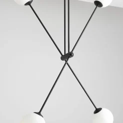 Sklep Kaja Lampa sufitowa czarna nowoczesna E14 1081PL_L1 OHIO | Kaja Oświetlenie Zadzwońporabattel.783200183(8-16)/mailsklep@kaja.com.pl Sale