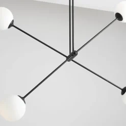 Sklep Kaja Lampa sufitowa czarna nowoczesna E14 1081PL_L1 OHIO | Kaja Oświetlenie Zadzwońporabattel.783200183(8-16)/mailsklep@kaja.com.pl Sale