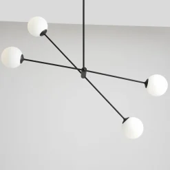 Sklep Kaja Lampa sufitowa czarna nowoczesna E14 1081PL_L1 OHIO | Kaja Oświetlenie Zadzwońporabattel.783200183(8-16)/mailsklep@kaja.com.pl Sale