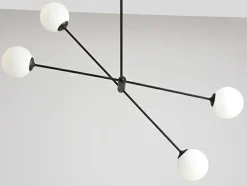 Sklep Kaja Lampa sufitowa czarna nowoczesna E14 1081PL_L1 OHIO | Kaja Oświetlenie Zadzwońporabattel.783200183(8-16)/mailsklep@kaja.com.pl Sale
