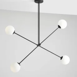 Sklep Kaja Lampa sufitowa czarna nowoczesna E14 1081PL_L1 OHIO | Kaja Oświetlenie Zadzwońporabattel.783200183(8-16)/mailsklep@kaja.com.pl Sale