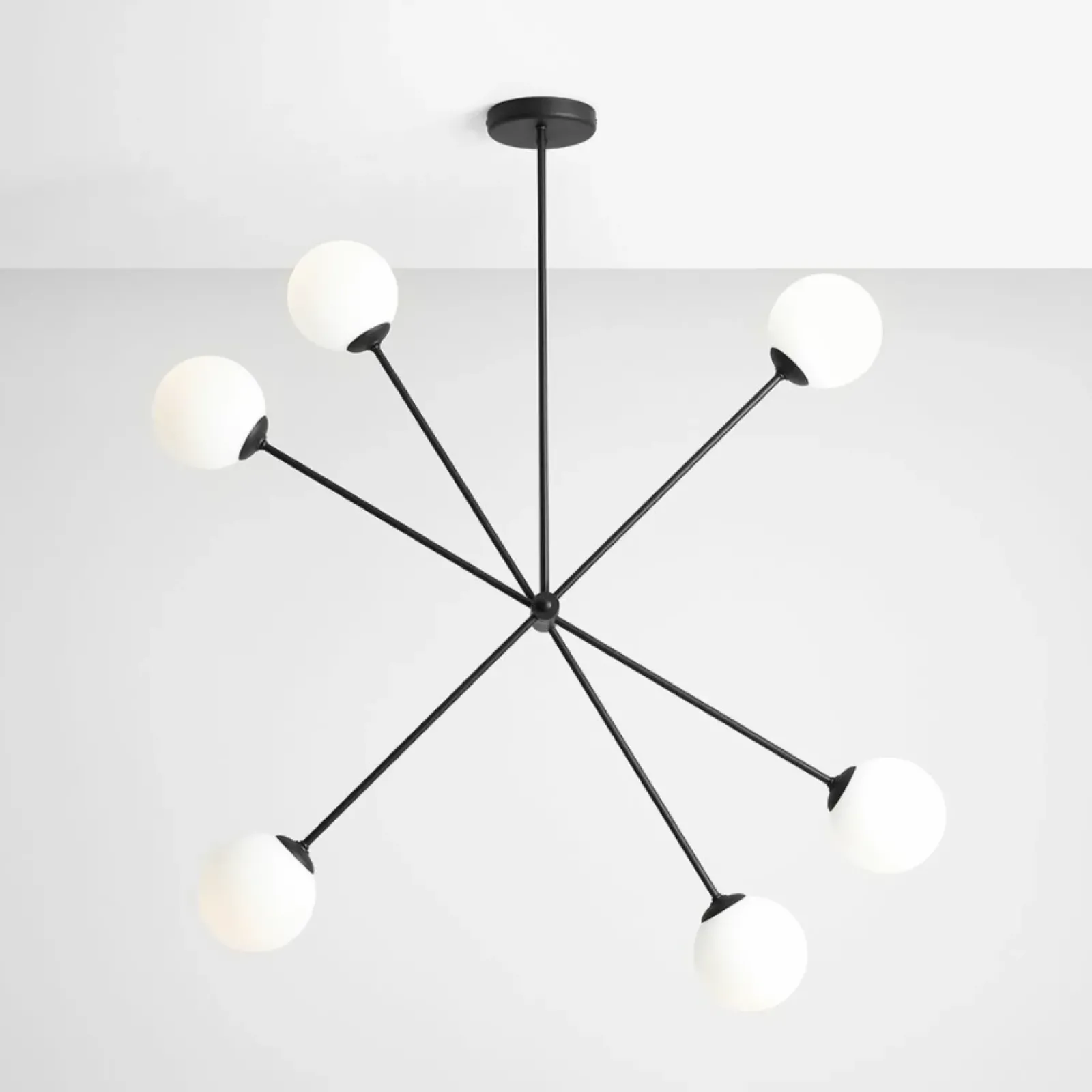 Sklep Kaja Lampa sufitowa czarna regulowane ramiona 1081PL_K1 OHIO | Kaja Zadzwońporabattel.783200183(8-16)/mailsklep@kaja.com.pl Sale