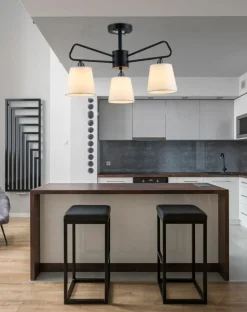Sklep Kaja Lampa sufitowa czarna z abażurami LEDEA 50203091 MORLEY | Kaja Cheap
