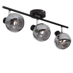 Sklep Kaja Lampa sufitowa do kuchni, 3 spoty ABR-SLWN-3XE14 NINO | Kaja srebrny Sale