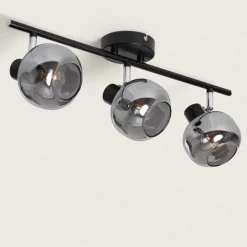Sklep Kaja Lampa sufitowa do kuchni, 3 spoty ABR-SLWN-3XE14 NINO | Kaja srebrny Sale